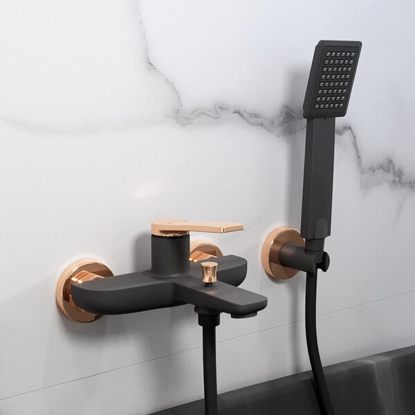 FDesign Seppia baterie cadă-duș perete negru FD1-SPA-1-25