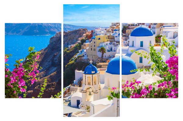 Tablou - Santorini, Grecia (90x60 cm)