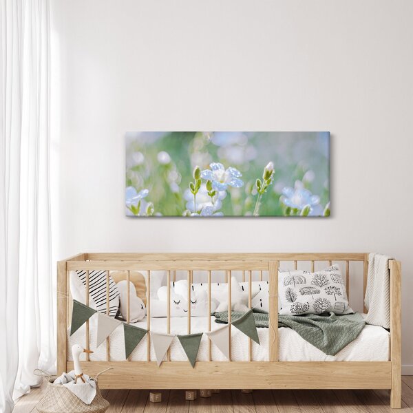 Tablou - Flori delicate (120x50 cm)