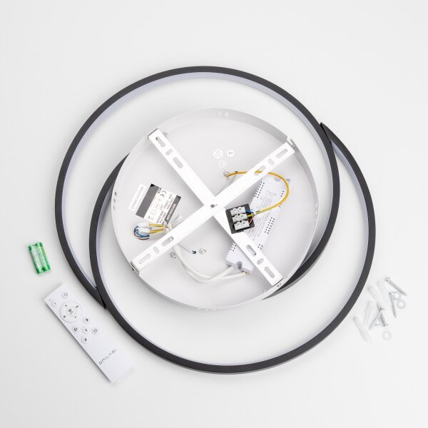 Brilagi - Plafonieră LED dimabilă VELO LED/52W/230V 3000/4000/6000K +telecomandă