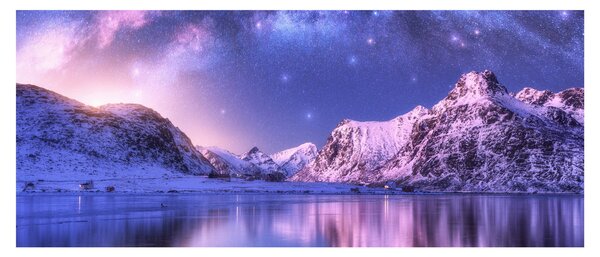 Tablou - Peisaj arctic (120x50 cm)