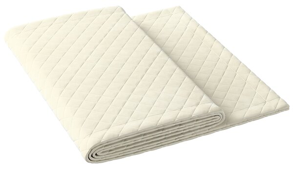 Cuvertură tip runner hotelier Velvet 60x200 cm culoare crem Țesătură gloss, catifea