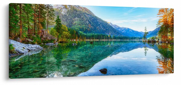 Tablou - Lacul Hintersee (120x50 cm)