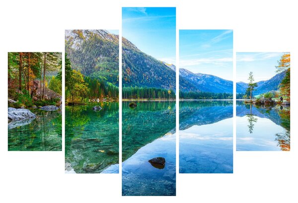 Tablou - Lacul Hintersee (150x105 cm)