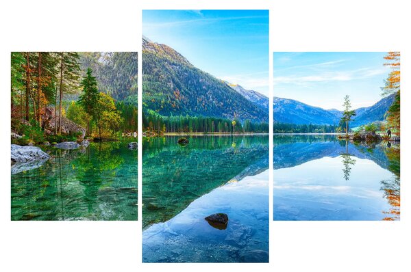Tablou - Lacul Hintersee (90x60 cm)