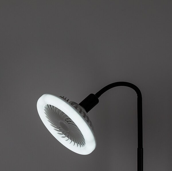 Lampă LED de podea cu ventilator Rabalux 74031, 1xE27/16W/230V