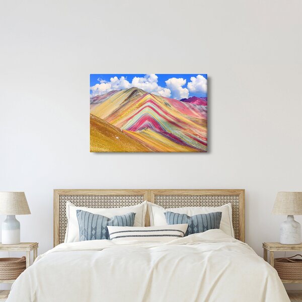 Tablou - Muntele Curcubeu, Peru (90x60 cm)