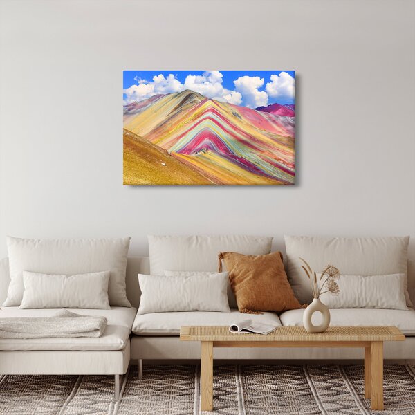 Tablou - Muntele Curcubeu, Peru (90x60 cm)