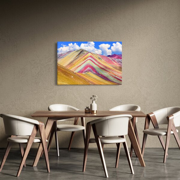 Tablou - Muntele Curcubeu, Peru (90x60 cm)