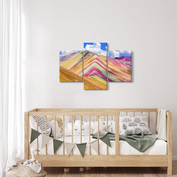 Tablou - Muntele Curcubeu, Peru (90x60 cm)