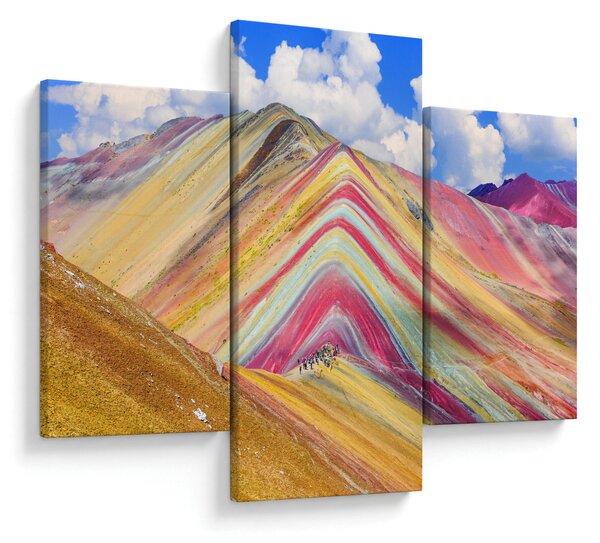 Tablou - Muntele Curcubeu, Peru (90x60 cm)
