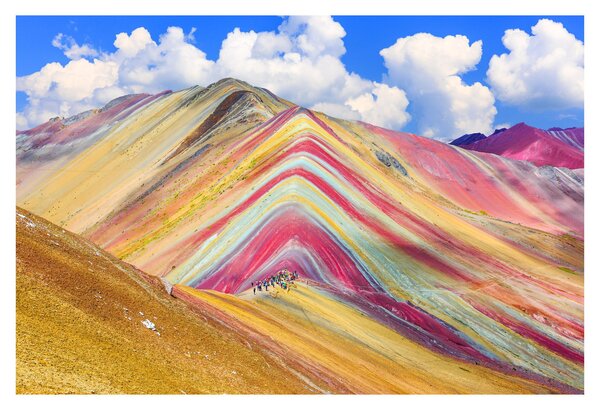 Tablou - Muntele Curcubeu, Peru (90x60 cm)
