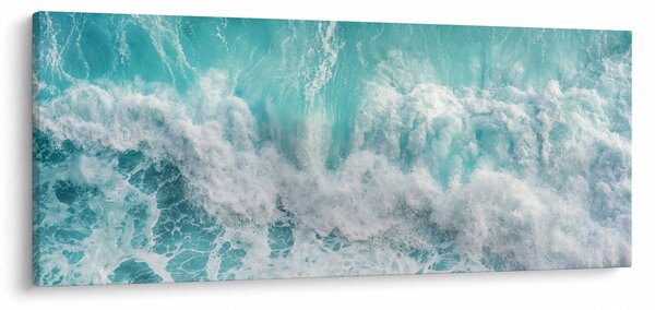Tablou - Vedere a valurilor oceanului (120x50 cm)