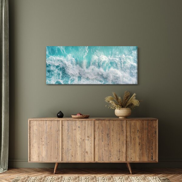 Tablou - Vedere a valurilor oceanului (120x50 cm)