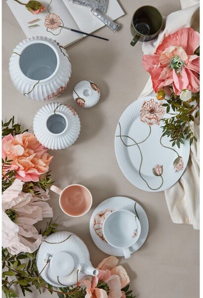 Ceașcă albă din porțelan 380 ml Hammershøi Poppy – Kähler Design