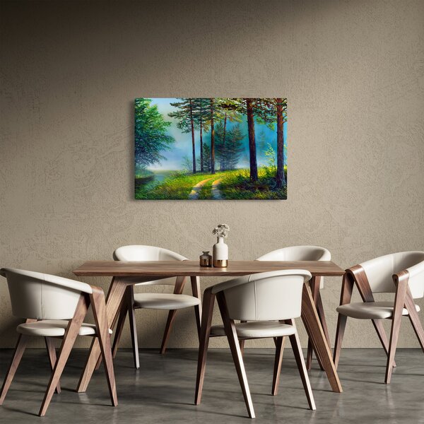 Tablou - Pictură în ulei de peisaj (90x60 cm)