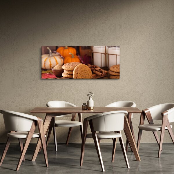 Tablou - Biscuiți de toamnă (120x50 cm)