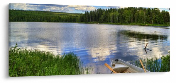 Tablou - Sat pitoresc (120x50 cm)