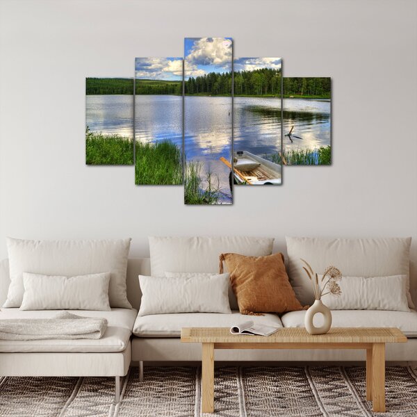 Tablou - Sat pitoresc (150x105 cm)