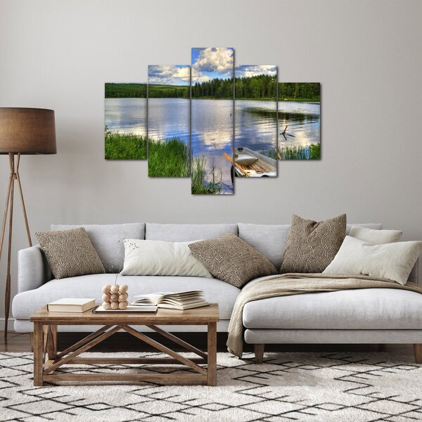 Tablou - Sat pitoresc (150x105 cm)