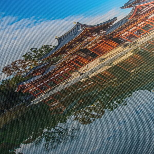 Tablou - Templul Byodo-in, Japonia (150x105 cm)