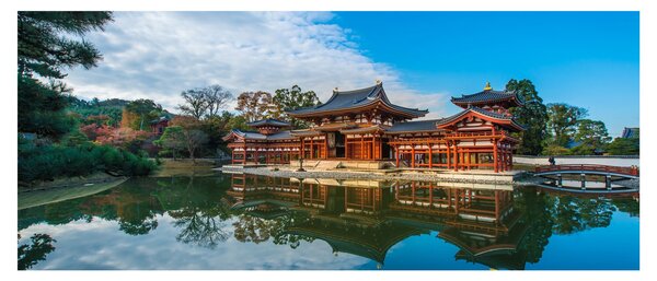 Tablou - Templul Byodo-in, Japonia (120x50 cm)