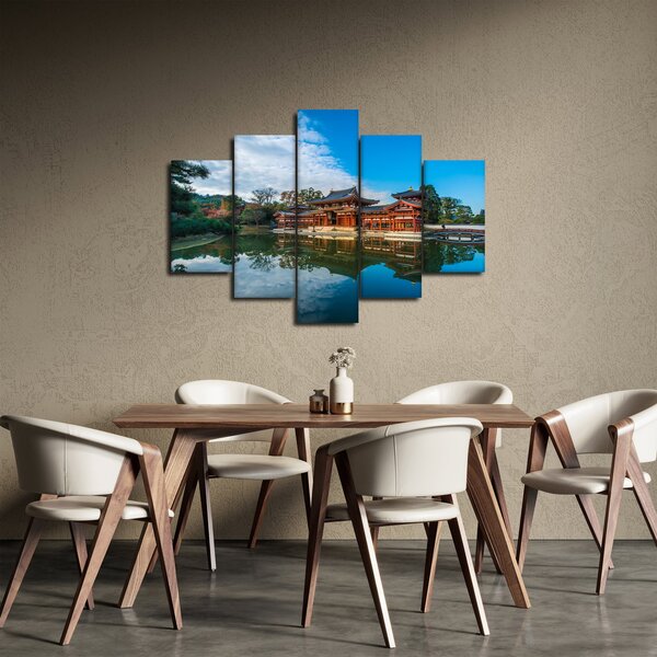 Tablou - Templul Byodo-in, Japonia (150x105 cm)