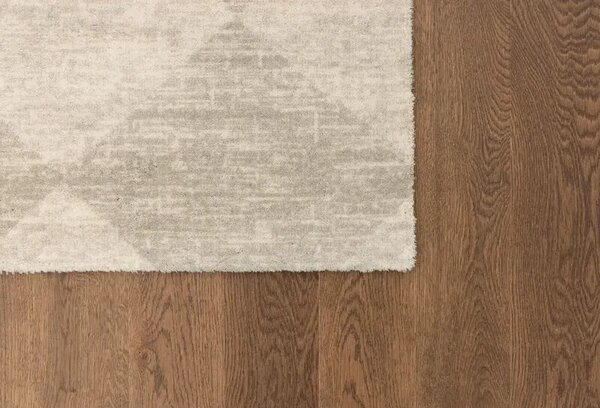 Covor lana Checkered beige Selectează mărime: 133 X 190
