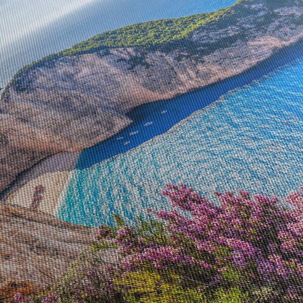 Tablou - Plaja Navagio, Grecia (70x50 cm)