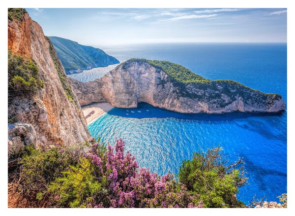 Tablou - Plaja Navagio, Grecia (70x50 cm)