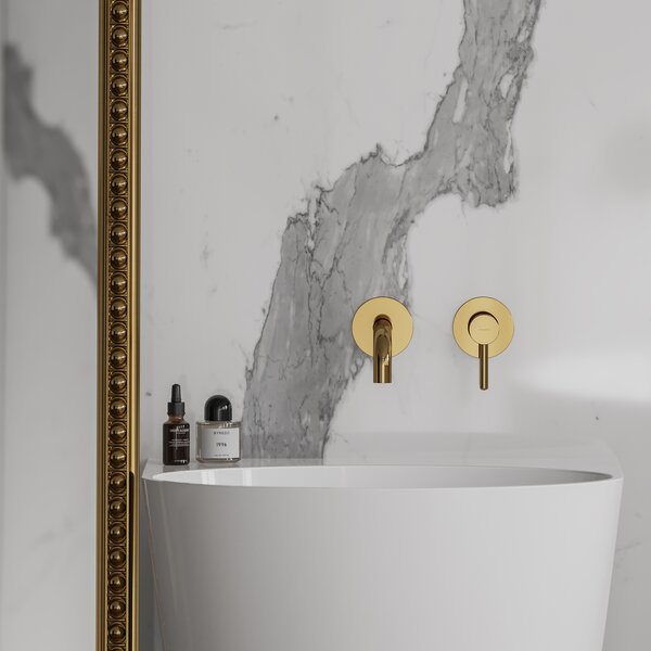 Omnires Siena M+ lavoar 55x43 cm ovale stativ alb luciu SIENAUWBOBP