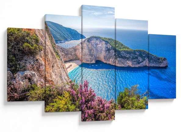Tablou - Plaja Navagio, Grecia (150x105 cm)