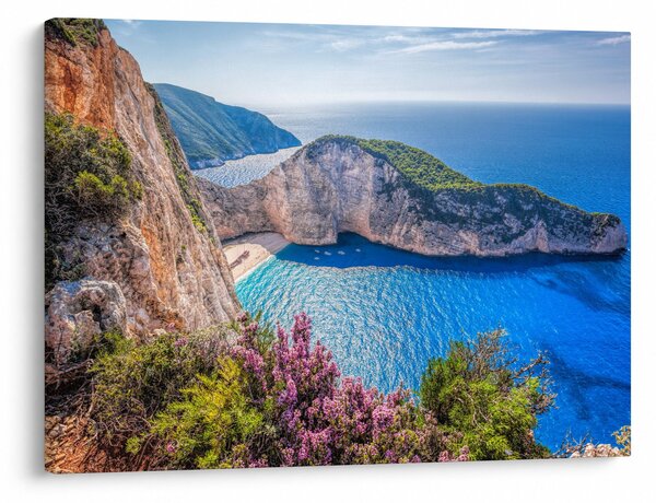 Tablou - Plaja Navagio, Grecia (70x50 cm)