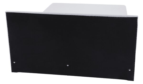 KONDELA Pat Boxspring, gri deschis, 140x200, ADARA