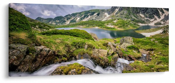 Tablou - Vedere la Muntele Rila (120x50 cm)