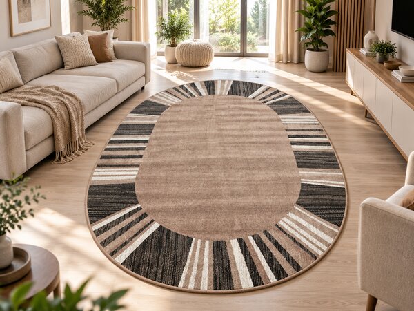Covor Modern, Mira 24070, Maro, Oval, Diverse Dimensiuni
