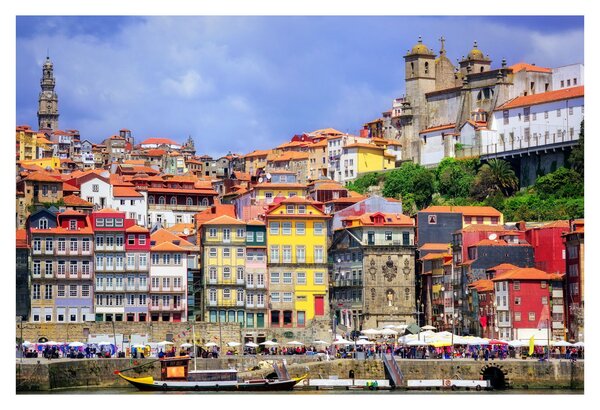 Tablou - Ribeira, Portugalia (90x60 cm)