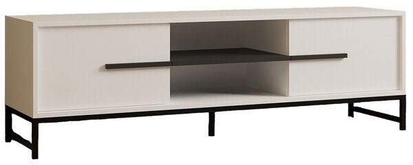 Comoda tv Monaco pentru living culoare alb 160 cm