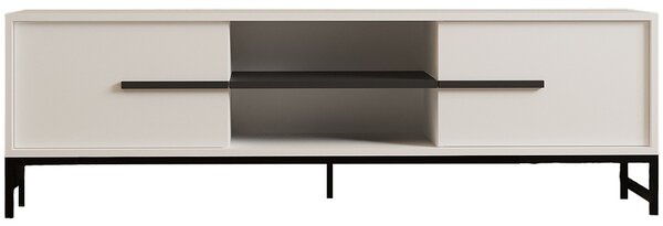 Comoda tv Monaco pentru living culoare alb 160 cm