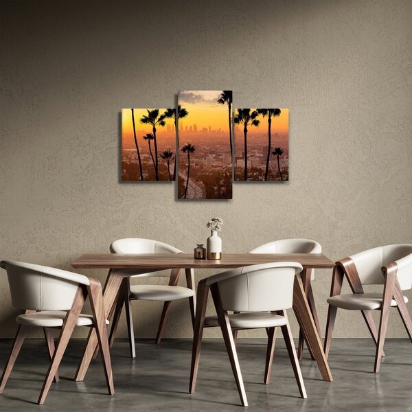 Tablou - Panorama din Los Angeles (90x60 cm)