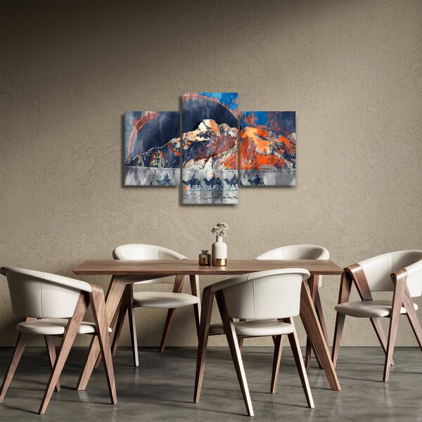 Tablou - Ilustrație de sweathouses (90x60 cm)