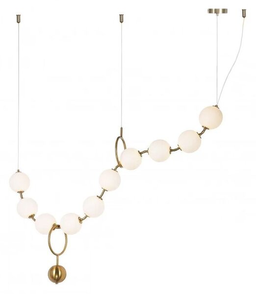 Lampă de tavan LED APP1444-10CP GOLD