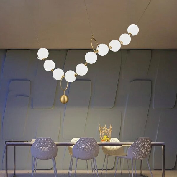 Lampă de tavan LED APP1444-10CP GOLD