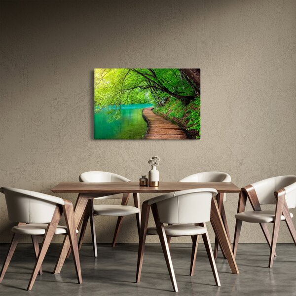 Tablou - Lacurile Plitvice (90x60 cm)