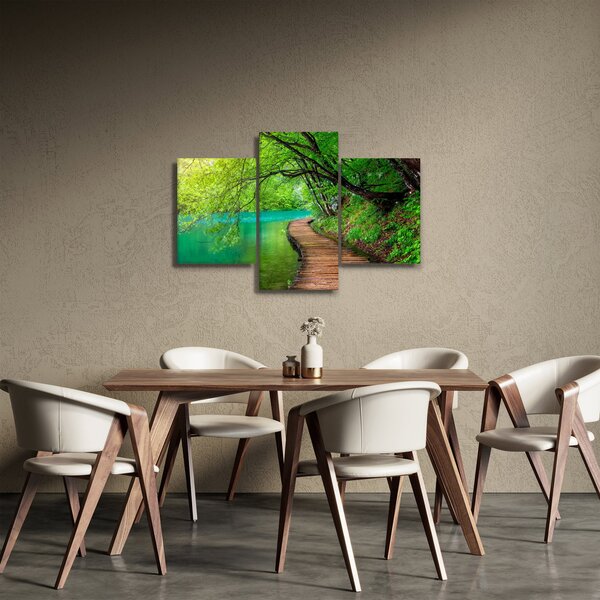 Tablou - Lacurile Plitvice (90x60 cm)