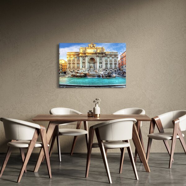 Tablou - Fântâna Trevi (90x60 cm)