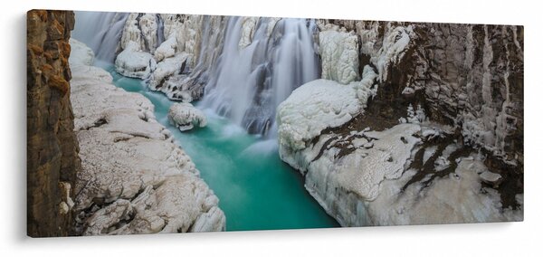 Tablou - Natura islandeză (120x50 cm)