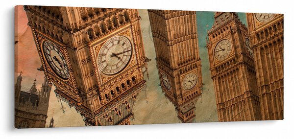 Tablou - Big Ben, Londra (120x50 cm)