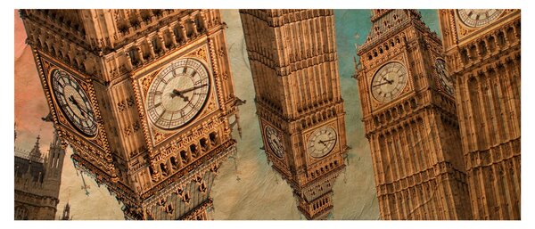 Tablou - Big Ben, Londra (120x50 cm)