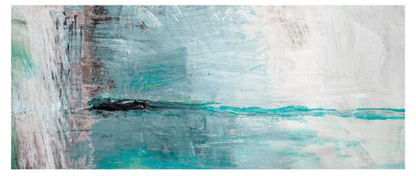 Tablou - pictură abstractă în ulei (120x50 cm)